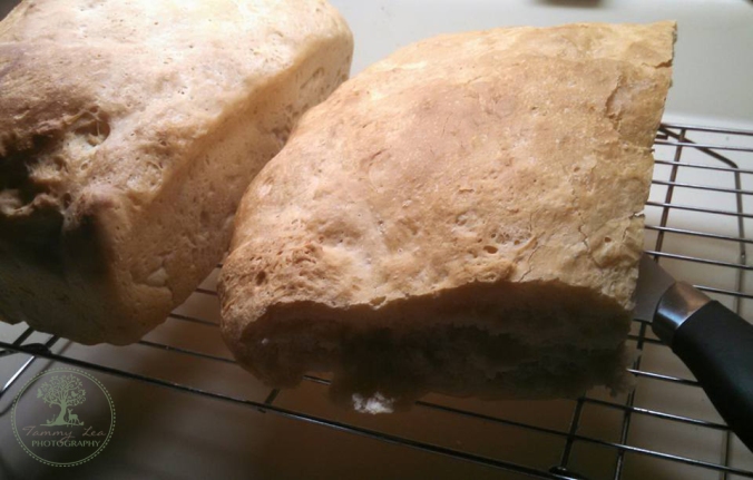 Delicous homemade sourdough bread